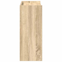 Produktbild för Skohylla sonoma-ek 60x25x62 cm konstruerat trä