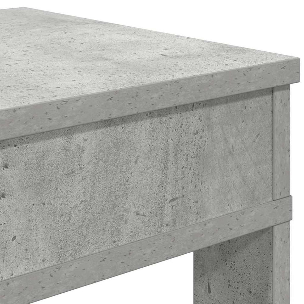 Produktbild för Skohylla betonggrå 60x30x98 cm konstruerat trä