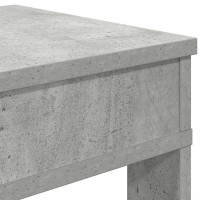 Produktbild för Skohylla betonggrå 60x30x98 cm konstruerat trä