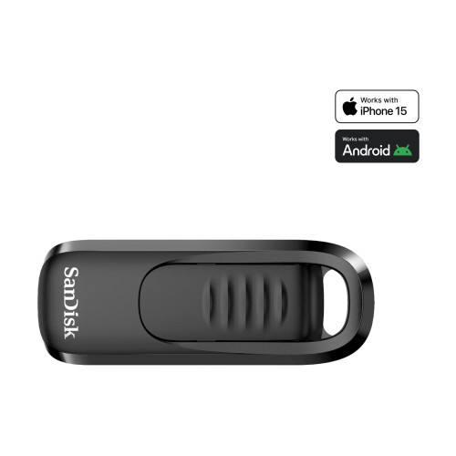 SANDISK SanDisk Ultra Slider - USB flash-enhet - 128 GB