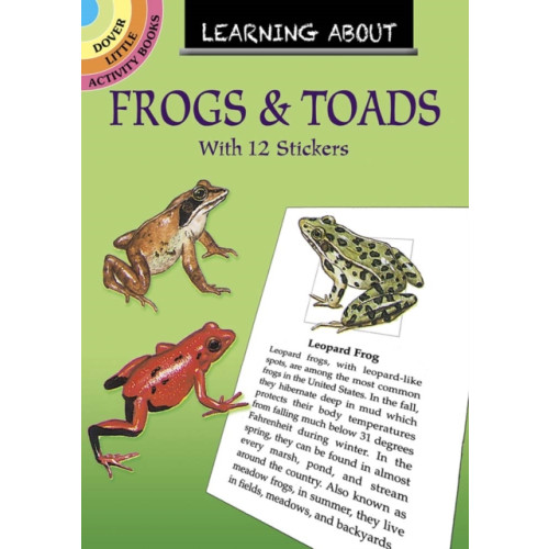 Dover publications inc. Learning About Frogs and Toads (häftad, eng)