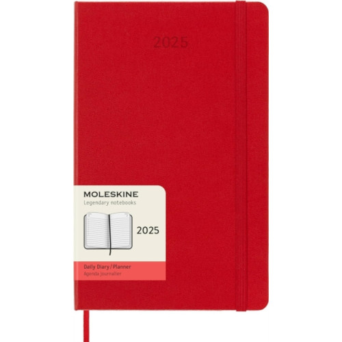 Moleskine Moleskine 2025 12-Month Daily Large Hardcover Notebook (häftad, eng)