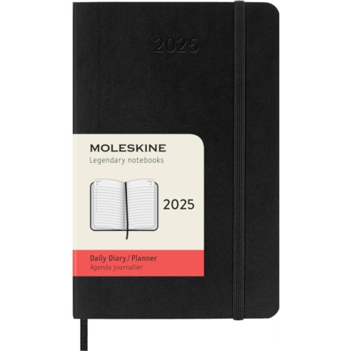 Moleskine Moleskine 2025 12-Month Daily Pocket Softcover Notebook (häftad, eng)