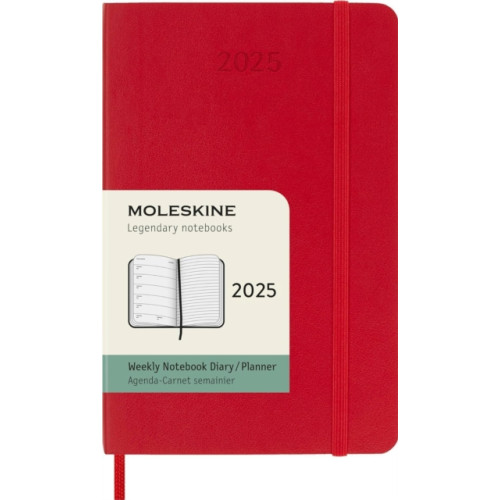 Moleskine Moleskine 2025 12-Month Weekly Pocket Softcover Notebook (häftad, eng)