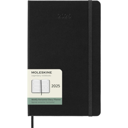 Moleskine Moleskine 2025 12-Month Weekly Horizontal Large Hardcover Notebook (häftad, eng)