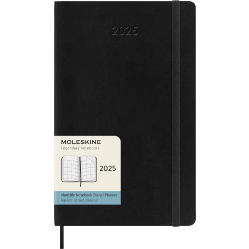 Moleskine Moleskine 2025 12-Month Monthly Large Softcover Notebook (häftad, eng)