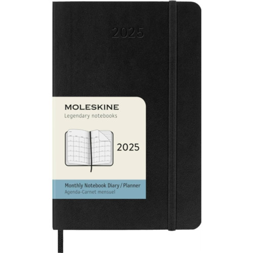 Moleskine Moleskine 2025 12-Month Monthly Pocket Softcover Notebook (häftad, eng)