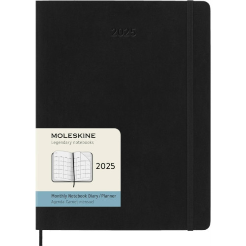 Moleskine Moleskine 2025 12-Month Monthly XL Softcover Notebook (häftad, eng)