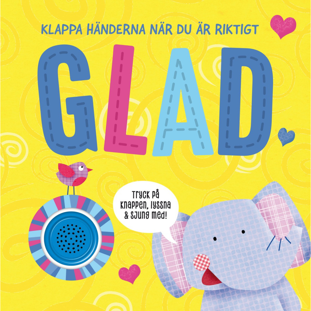 Produktbild för Klappa händerna när du är riktigt glad (bok, board book)