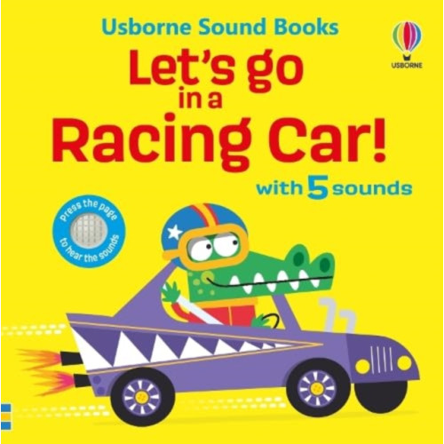 Usborne Publishing Ltd Let's go in a Racing Car! (bok, board book, eng)