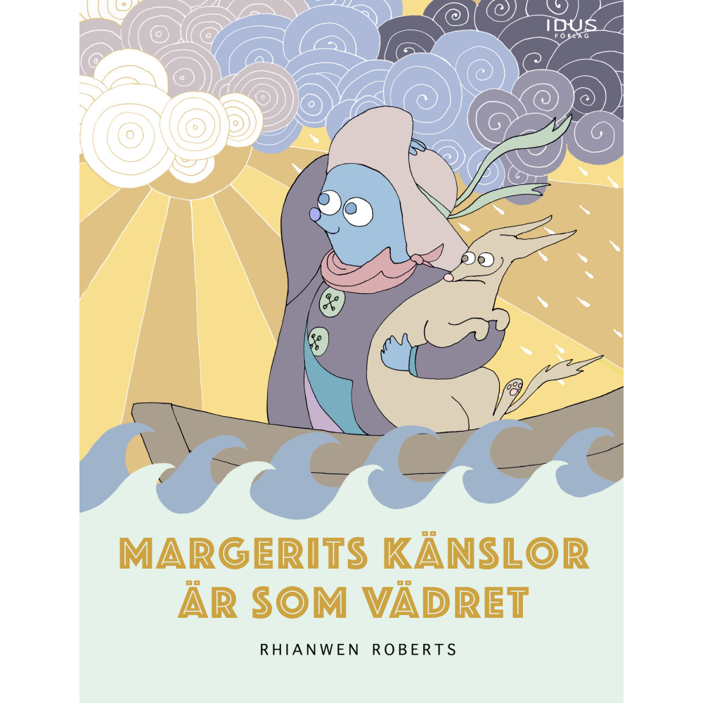 Produktbild för Margerits känslor är som vädret (inbunden)