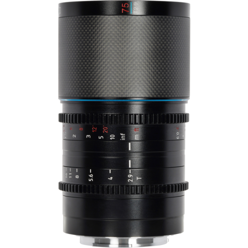 SIRUI Sirui Anamorphic Lens Saturn 75mm T2.9 1.6x Carbon Fiber Full Frame E-Mount (Neutral Flare)