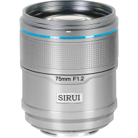 Produktbild för Sirui Sniper Lens APS-C AF 75mm F1.2 X-Mount Silver