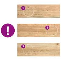 Produktbild för Trappstegsmattor 8 pcs obehandlad 80x25x2 cm massiv ek