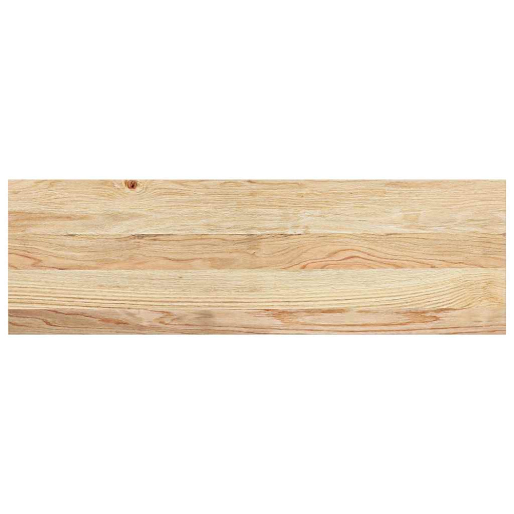 Produktbild för Trappstegsmattor 12 pcs obehandlad 80x25x2 cm massiv ek