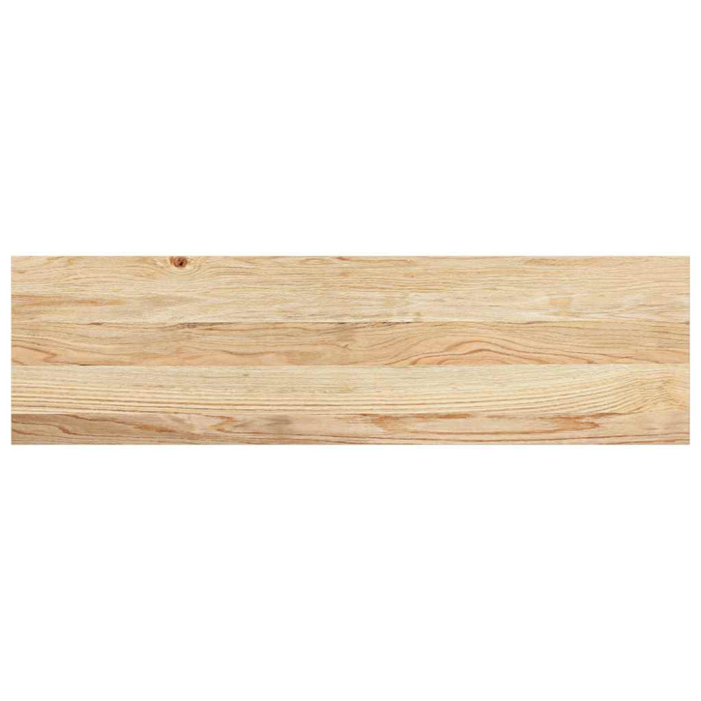 Produktbild för Trappstegsmattor 12 pcs obehandlad 90x30x2 cm massiv ek