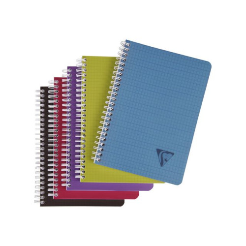 Clairefontaine Anteckningsblock LINICOLOR A5 linj sort