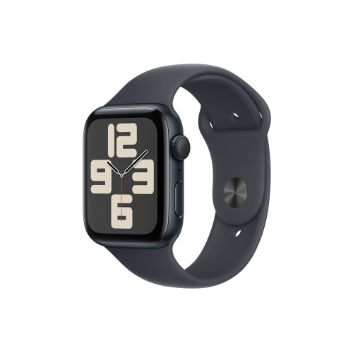 Apple Apple Watch SE (GPS) 2a generation - midnattsaluminium - smart klocka med sportband - midnatt - 32 GB