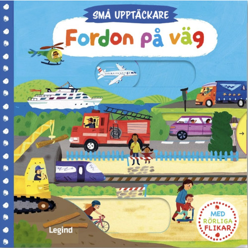 Campbell Books Fordon på väg - med rörliga flikar (bok, board book)