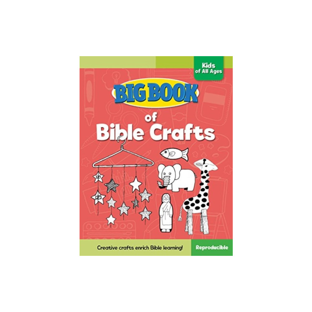 Produktbild för Big Book of Bible Crafts for Kids of All Ages (häftad, eng)