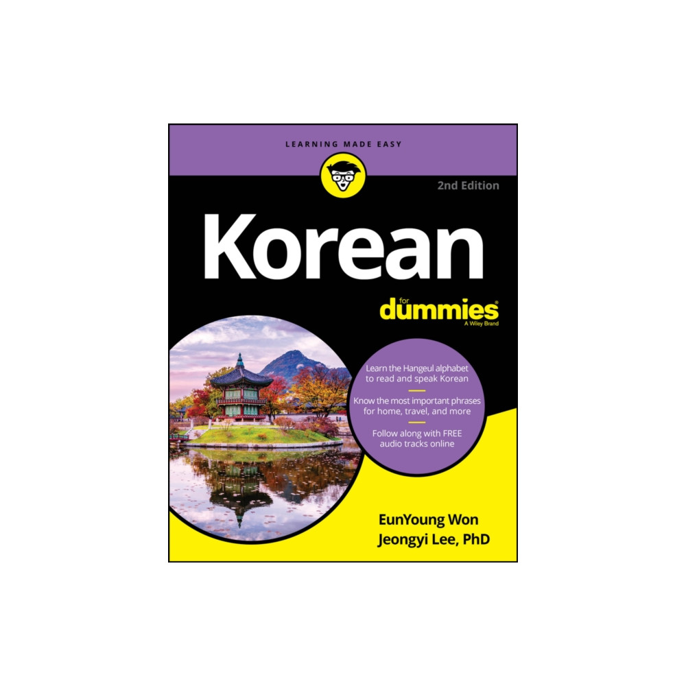 Produktbild för Korean For Dummies (häftad, eng)
