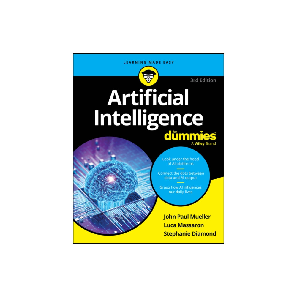 Produktbild för Artificial Intelligence For Dummies (häftad, eng)