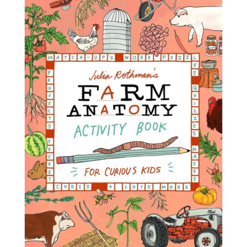 Workman Publishing Julia Rothman's Farm Anatomy Activity Book (häftad, eng)