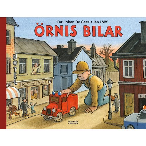 Carl Johan De Geer Örnis bilar (bok, halvklotband)