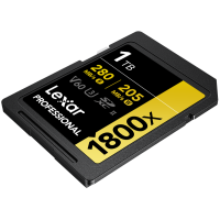 Produktbild för Lexar SDXC Pro 1800x U3 UHS-II R280/W210 (V60) 1TB