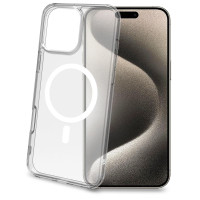 Produktbild för Gelskinmag TPU Cover MagSafe-kompatibelt  iPhone 16 Pro Max Transparent