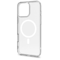 Produktbild för Gelskinmag TPU Cover MagSafe-kompatibelt  iPhone 16 Pro Max Transparent