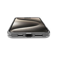 Produktbild för Gelskinmag TPU Cover MagSafe-kompatibelt  iPhone 16 Pro Max Transparent