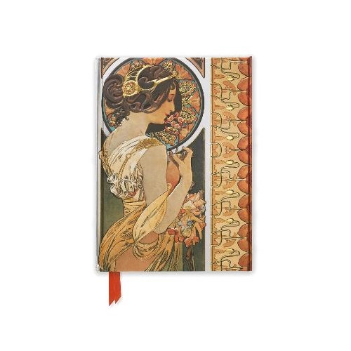 Flame Tree Publishing Mucha: Cowslip and Documents Decoratifs (Foiled Journal) (inbunden, eng)