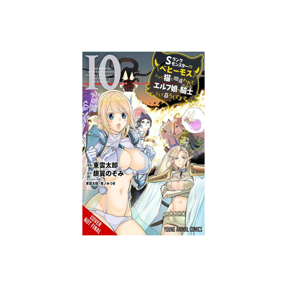 Produktbild för I'm a Behemoth, an S-Ranked Monster, but Mistaken for a Cat, I Live as an Elf Girl's Pet, Vol. 10 (manga) (häftad, eng)