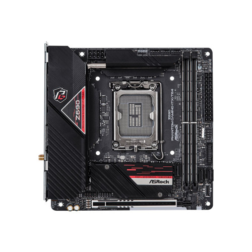 ASRock ASRock Z690 Phantom Gaming-ITX/TB4 - moderkort - mini ITX - LGA1700-uttag - Z690