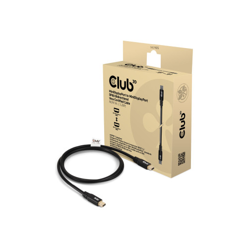 Club 3D Club 3D - DisplayPort-kabel - Mini DisplayPort till Mini DisplayPort - 1 m