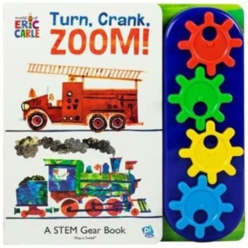 Phoenix International Publications, Incorporated Eric Carle Turn Crank Zoom Go Go Gear Book (inbunden, eng)