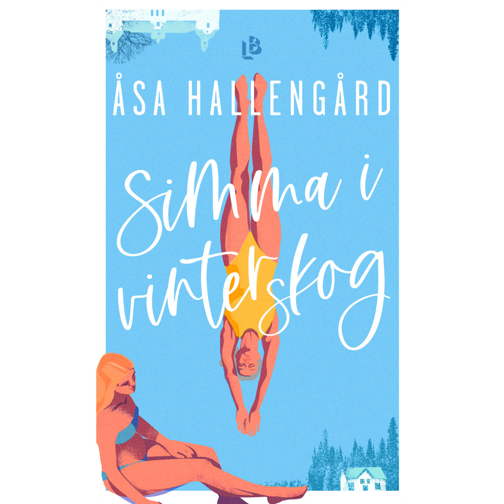 Produktbild för Simma i vinterskog (pocket)