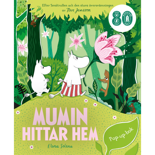 Förlaget M Mumin hittar hem (bok, kartonnage)