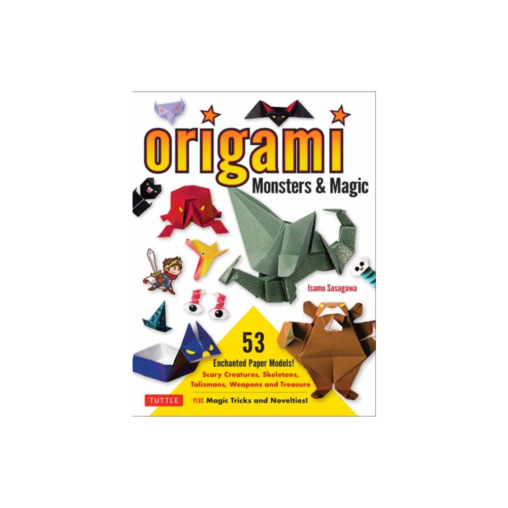 Produktbild för Origami Monsters & Magic (häftad, eng)