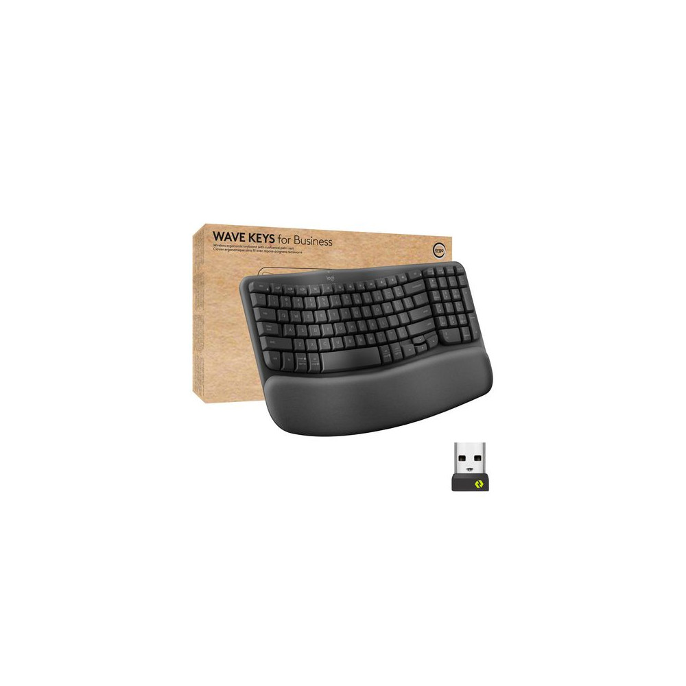 Produktbild för Tangentbord LOGITECH Wave Svart
