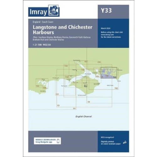 Imray, Laurie, Norie & Wilson Ltd Imray Chart Y33