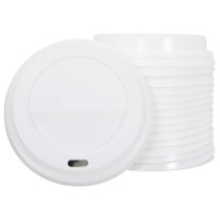 Produktbild för lock för kaffekoppar av papper Ø90 mm 12oz and 16oz 1000 st vit