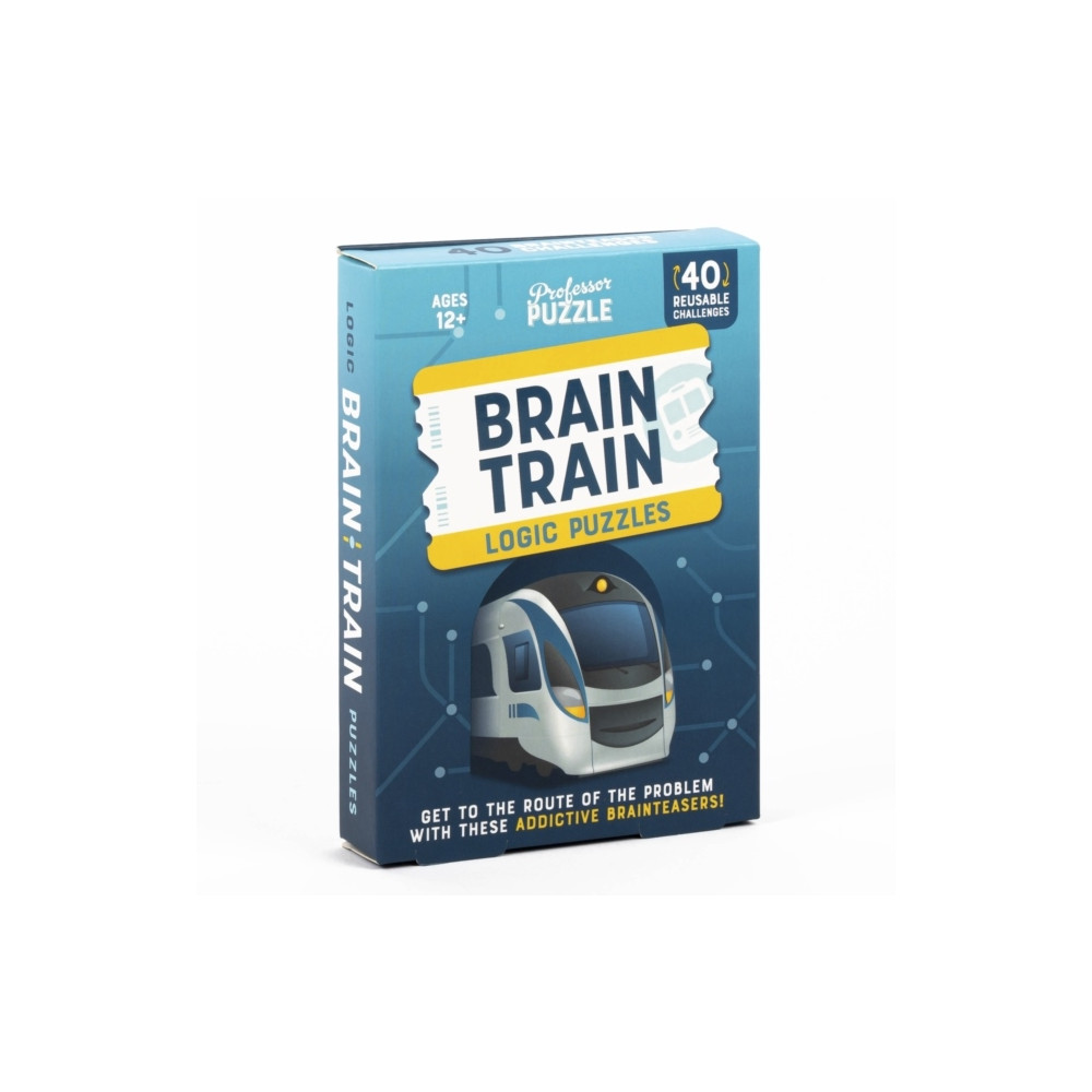 Produktbild för Brain Train Logic Puzzles