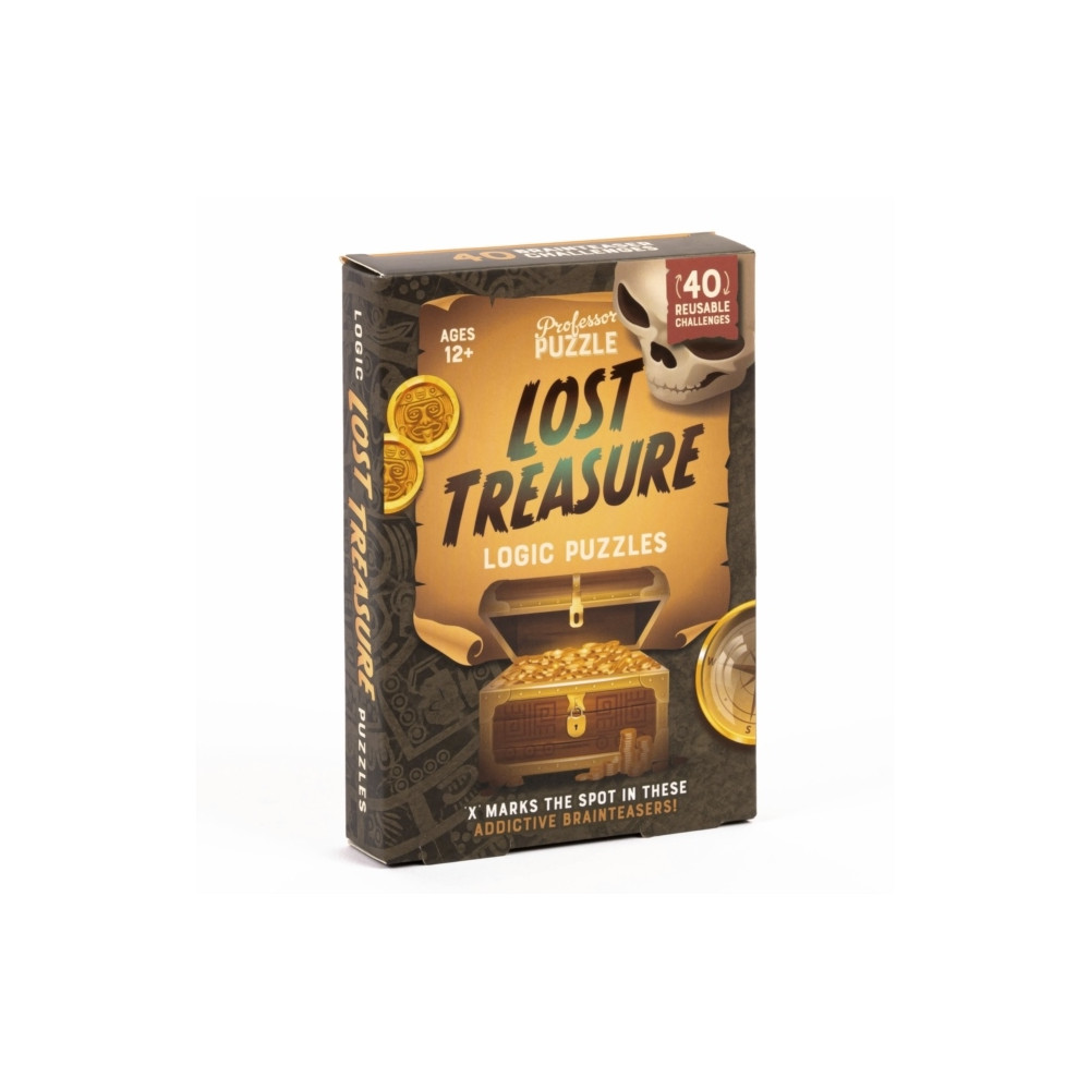 Produktbild för Lost Treasure Logic Puzzles