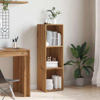 Produktbild för Bokhylla artisan ek 36x30x114 cm konstruerat trä