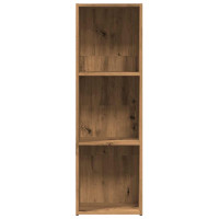 Produktbild för Bokhylla artisan ek 36x30x114 cm konstruerat trä