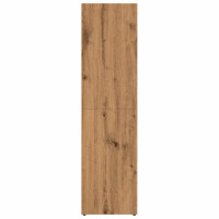 Produktbild för Bokhylla artisan ek 36x30x114 cm konstruerat trä
