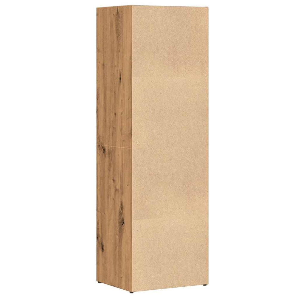 Produktbild för Bokhylla artisan ek 36x30x114 cm konstruerat trä