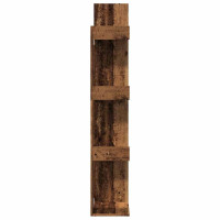 Produktbild för Bokhylla gammalt trä 48x25,5x140 cm konstruerat trä